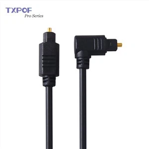 90 stopni Spdif Cyfrowe optyczne kable toslink audio