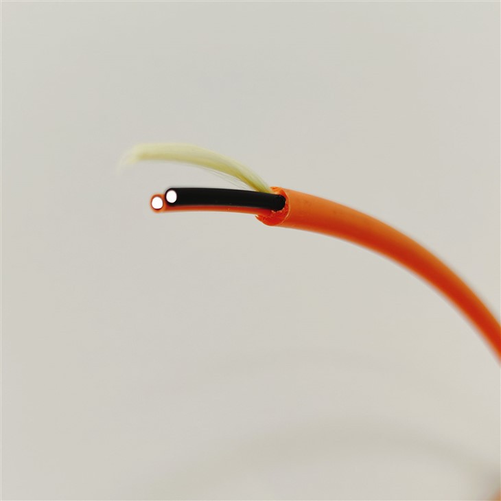 PUR duplex fiber cable
